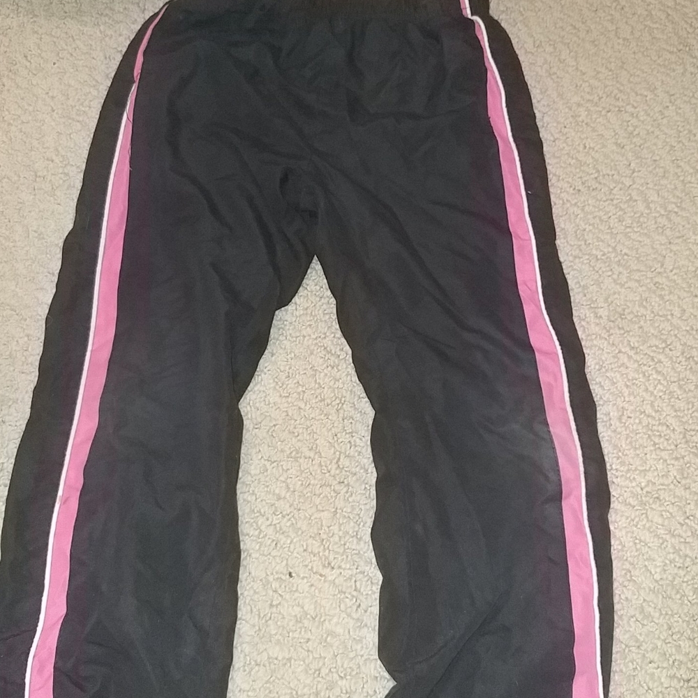 Girls Black Athletic Pant Size 6